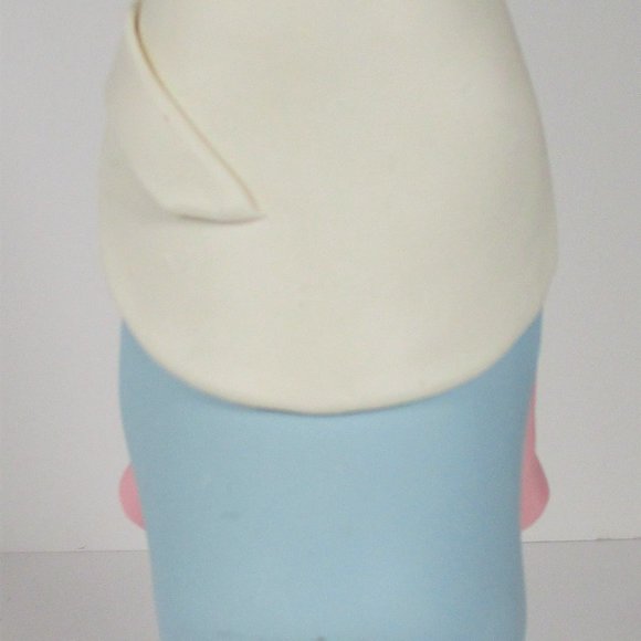 Polymer Clay Mixed Media Angel Recycled Bottle Art - Picture 2 of 5